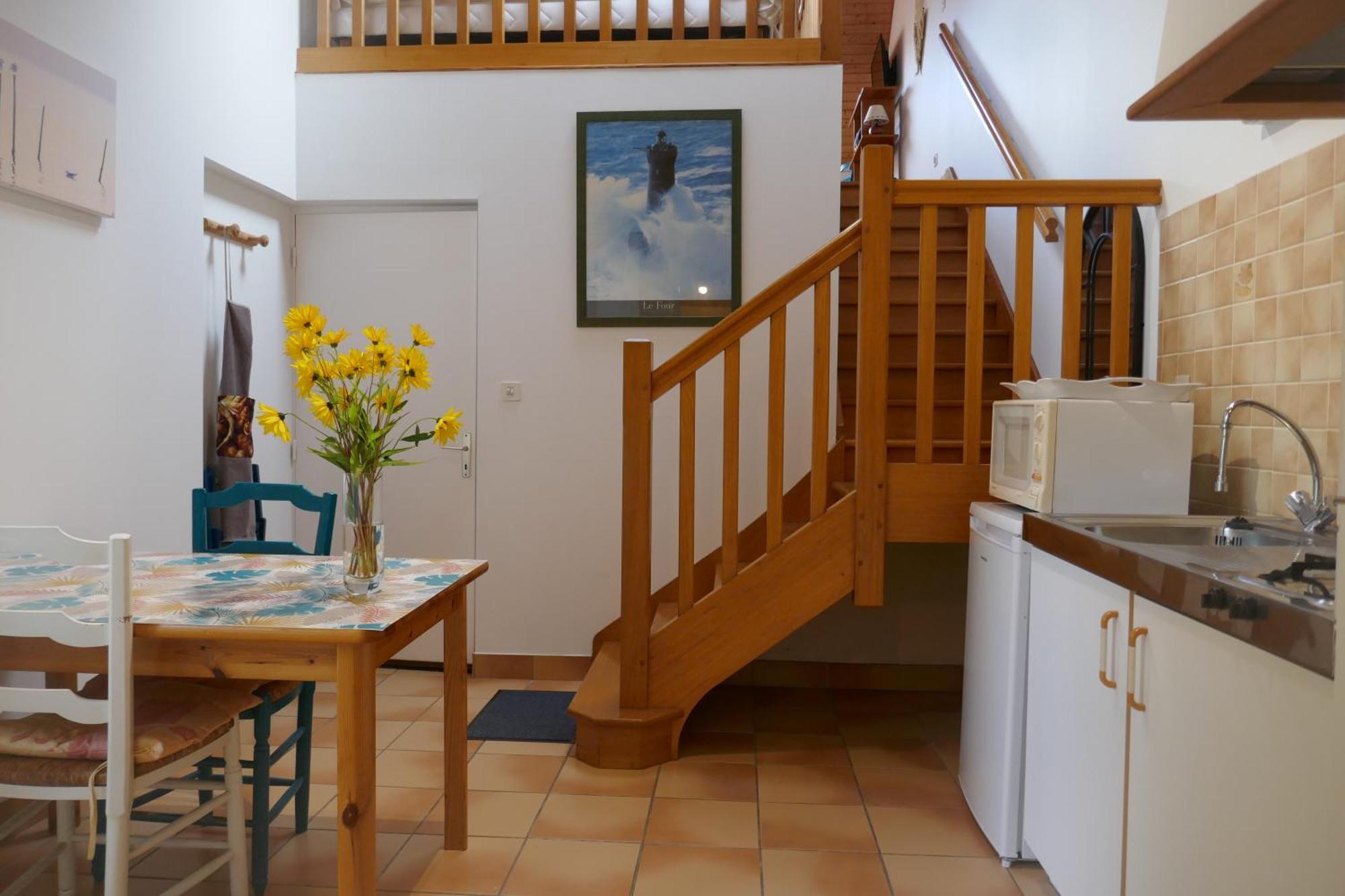 grand studio duplex avec jardin La Trinité-sur-Mer Exterior foto