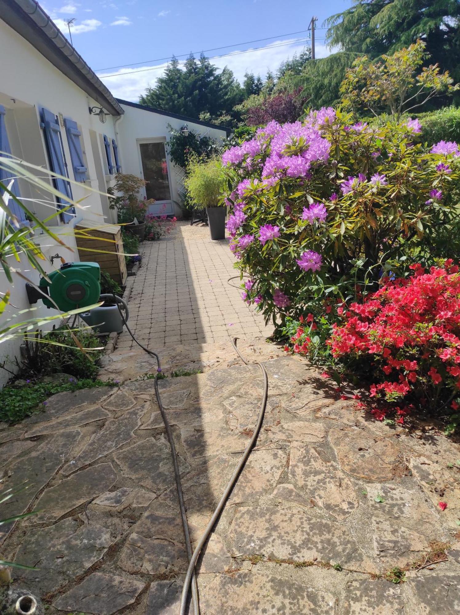 grand studio duplex avec jardin La Trinité-sur-Mer Exterior foto